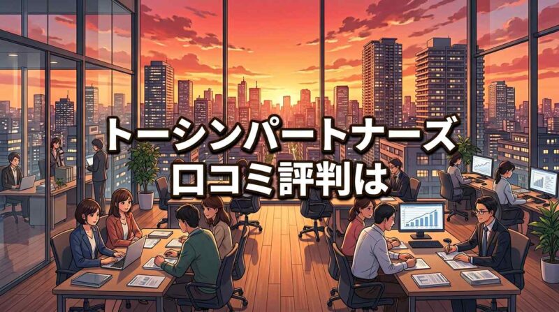 【元業者が検証】トーシンパートナーズ口コミ評判はやばい？6つの真実を解説